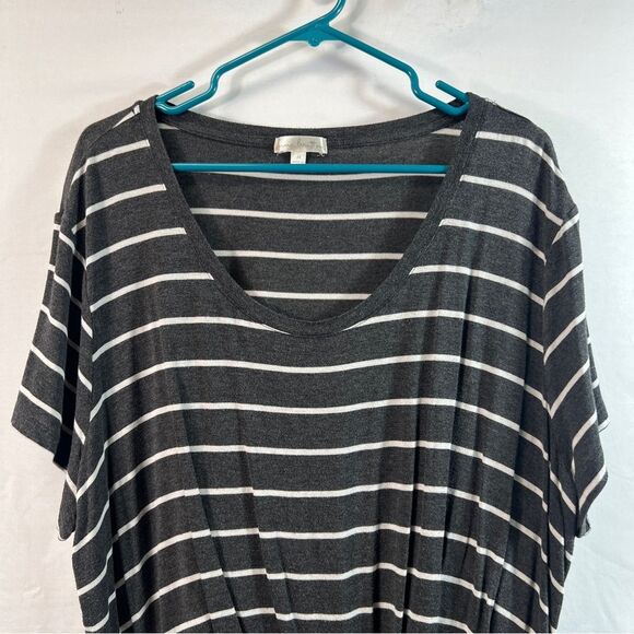 Nine Britton Women's Striped Black and White Blouse 0638 - Picture 2 of 10